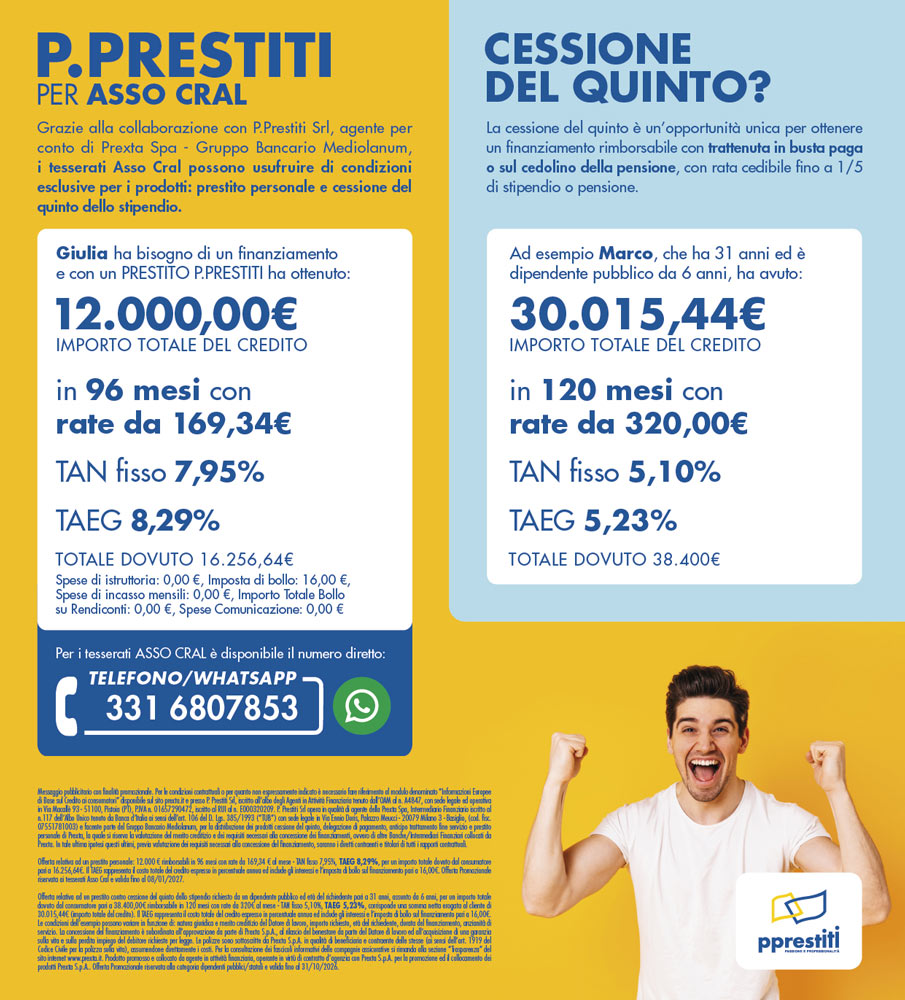 Il prestito per AssoCral